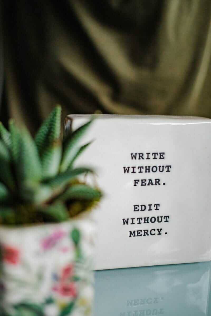 content-marketing-slogan-write-without-fear-edit-without-mercy is a slogan at our digital marketing agency in vietnam.