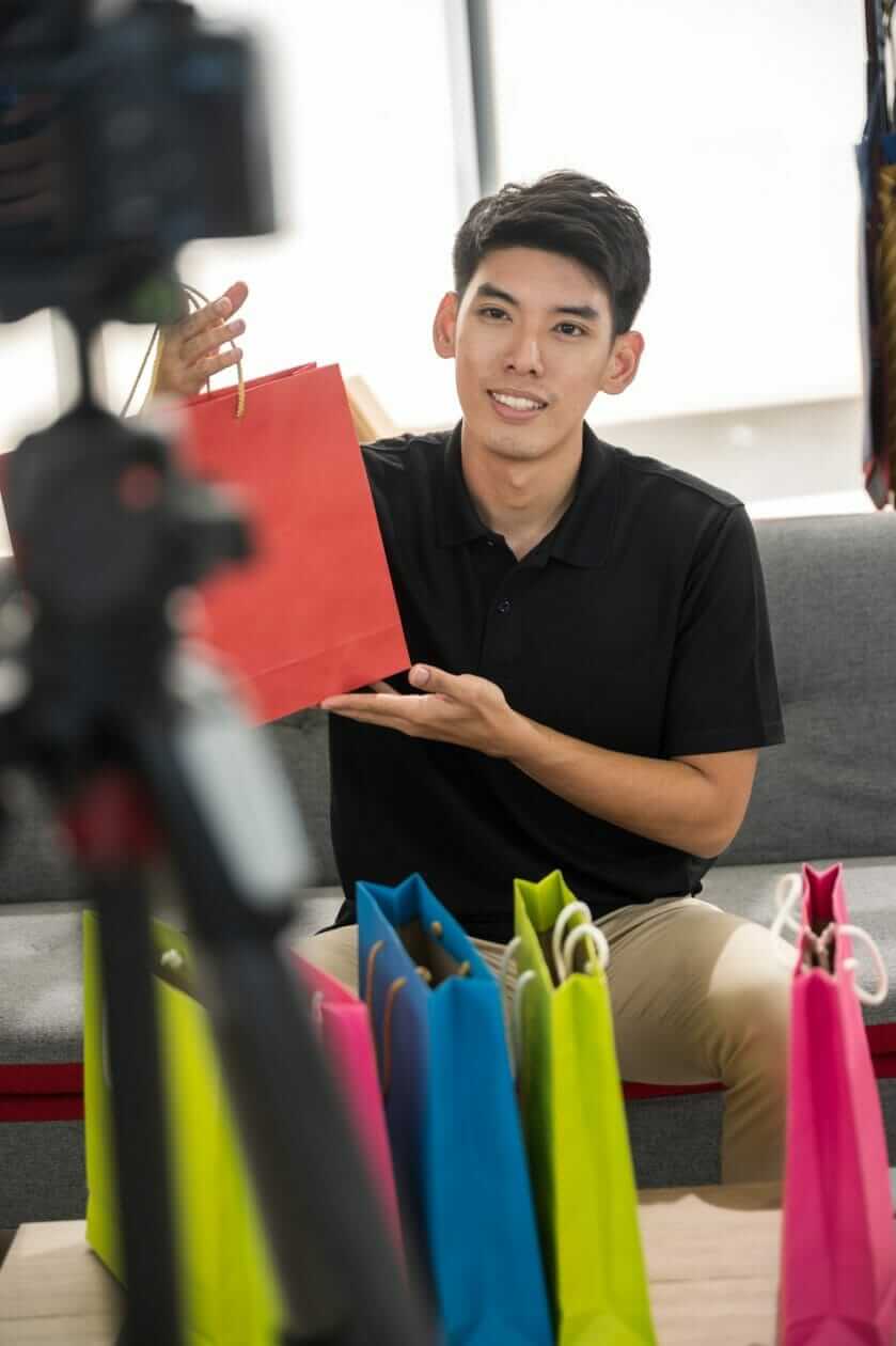 Should I Have An Ecommerce Web Design Online Store? startup online marketing small business owner working. Sell selling, e-commerce, shipping concept