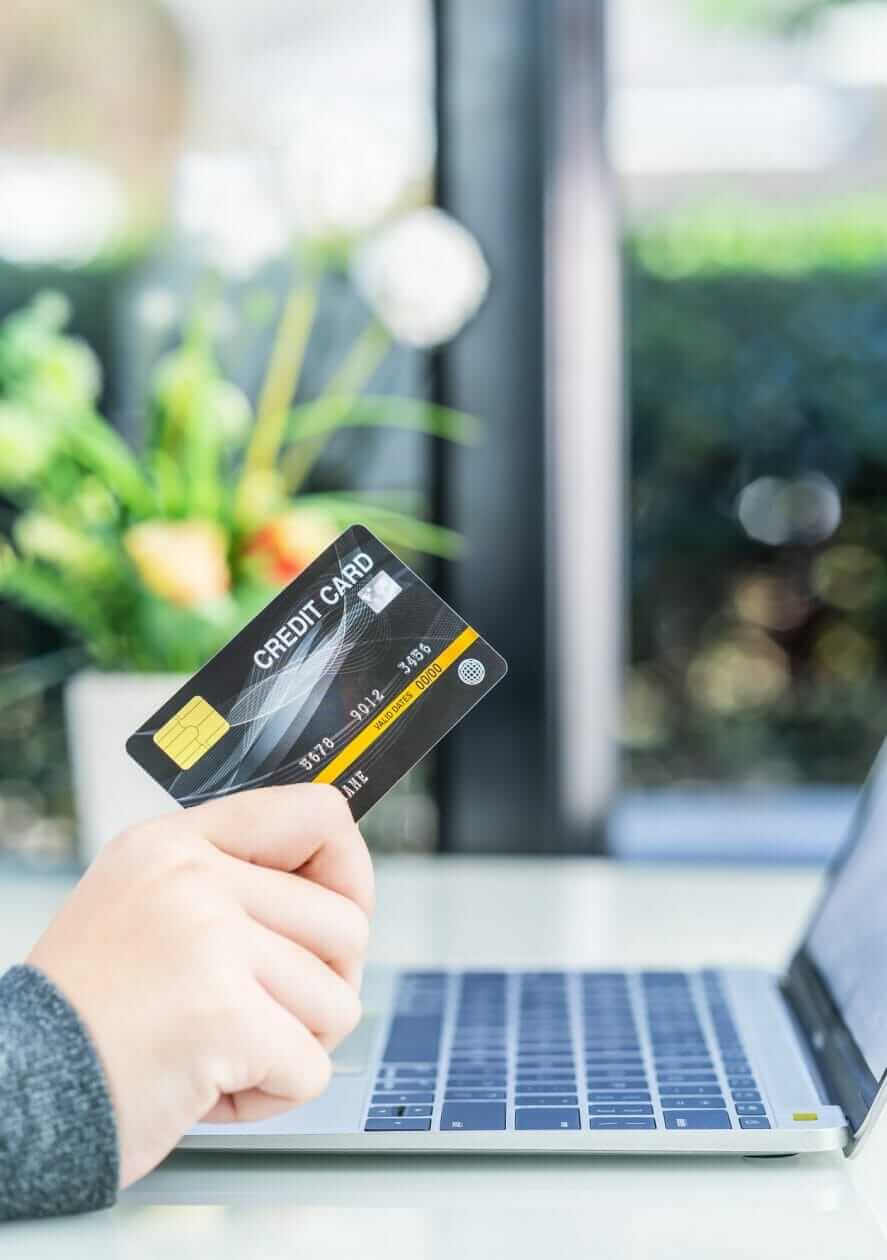 What Is eCommerce Web Design And Do You Need It? Female hands making online payment-5