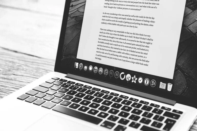 silver MacBook showing how to write good product descriptions