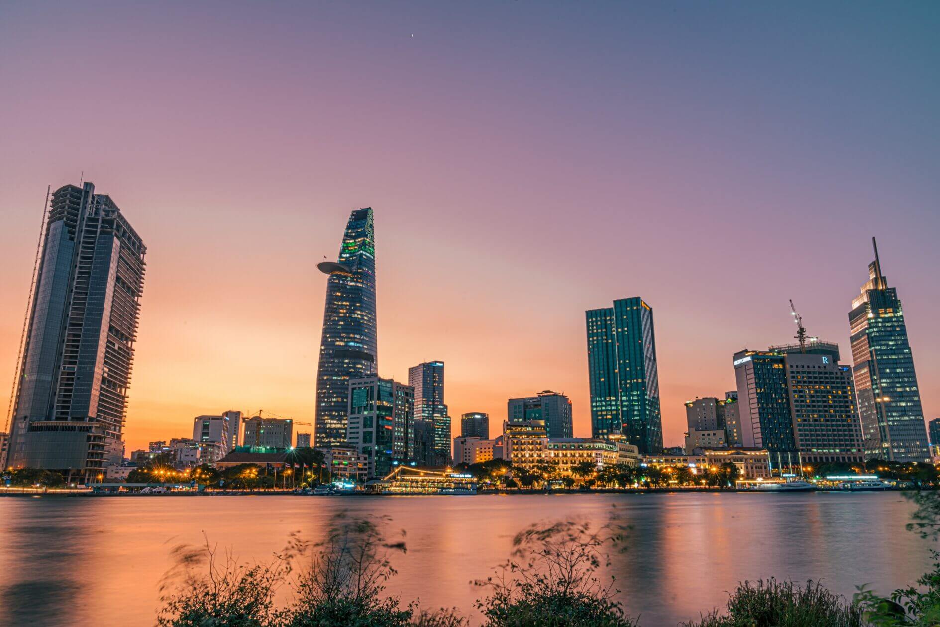 About-Web-Design-Saigon-Company in the saigon skyline.