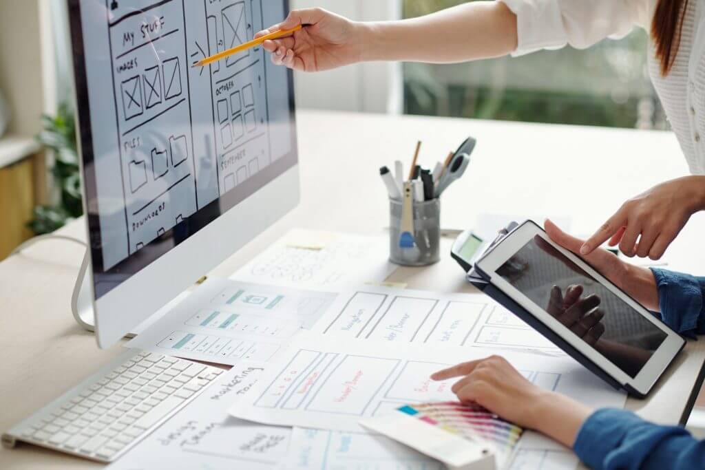 What Is A UI UX Design Agency? - Web Design Saigon UI designers working