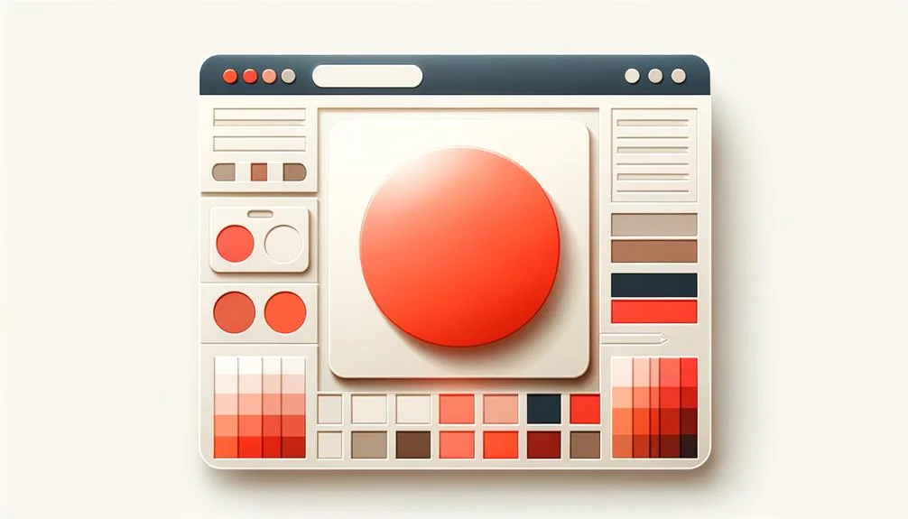 Choosing Colors for Effective Website Branding - Web Design Saigon accent colors enhance design
