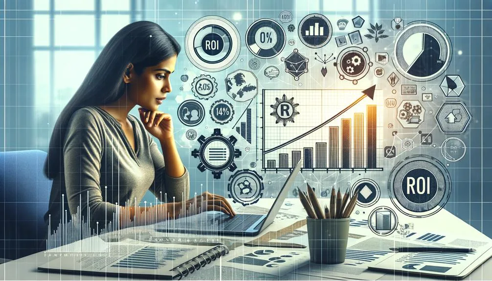 Why Measure ROI in Content Marketing Campaigns? - Web Design Saigon analyzing data for roi
