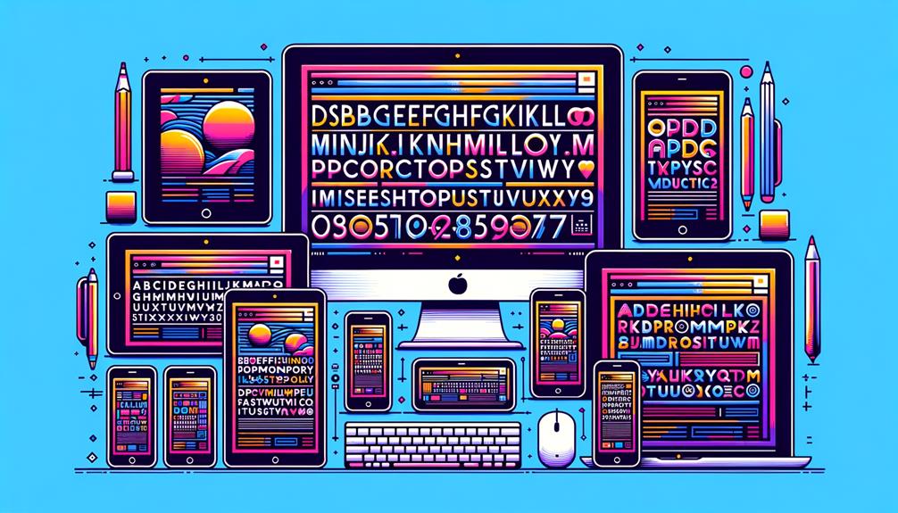 Why Typography Matters in Responsive Web Design - Web Design Saigon typography for various screens