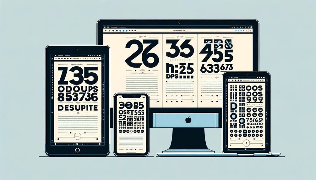 Why Typography Matters in Responsive Web Design - Web Design Saigon typography on varying screens